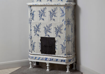 Reconstruction of tiled stove